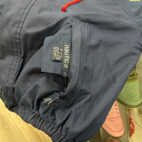 vintage 90s  Nautica Sport reversible jacket Colorblock Size Large L B5 - Picture 4 of 7
